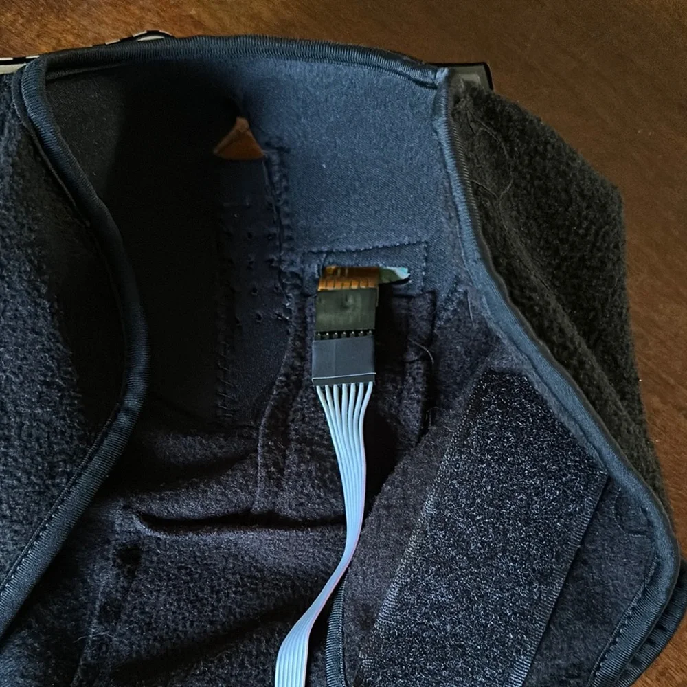 Patriotic Kids Face Mask with Black Fleece